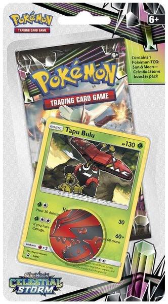 Celestial Storm Single Pack Blister [Tapu Bulu] - SM - Celestial Storm Pokémon trading card
