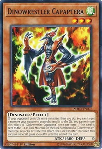 Dinowrestler Capaptera - Soul Fusion (SOFU) #SOFU-EN007 - Common / Short Print YuGiOh Trading Card