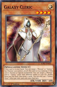 Galaxy Cleric - Soul Fusion (SOFU) #SOFU-EN010 - Common / Short Print YuGiOh Trading Card