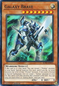Galaxy Brave - Soul Fusion (SOFU) #SOFU-EN011 - Common / Short Print YuGiOh Trading Card