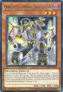 Orcust Cymbal Skeleton - Soul Fusion (SOFU) #SOFU-EN015 - Rare YuGiOh Trading Card