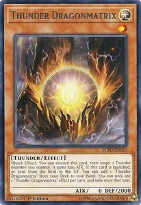 Thunder Dragonmatrix - Soul Fusion (SOFU) #SOFU-EN018 - Rare YuGiOh Trading Card