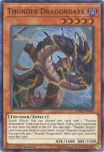 Thunder Dragondark - Soul Fusion (SOFU) #SOFU-EN019 - Ultra Rare YuGiOh Trading Card