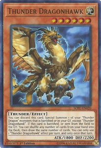 Thunder Dragonhawk - Soul Fusion (SOFU) #SOFU-EN020 - Ultra Rare YuGiOh Trading Card