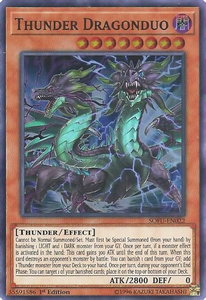 Thunder Dragonduo - Soul Fusion (SOFU) #SOFU-EN022 - Super Rare YuGiOh Trading Card