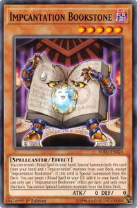 Impcantation Bookstone - Soul Fusion (SOFU) #SOFU-EN024 - Common / Short Print YuGiOh Trading Card