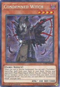 Condemned Witch - Soul Fusion (SOFU) #SOFU-EN028 - Secret Rare YuGiOh Trading Card
