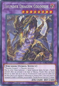 Thunder Dragon Colossus - Soul Fusion (SOFU) #SOFU-EN037 - Secret Rare YuGiOh Trading Card