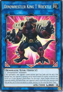 Dinowrestler King T Wrextle - Soul Fusion (SOFU) #SOFU-EN041 - Common / Short Print YuGiOh Trading Card
