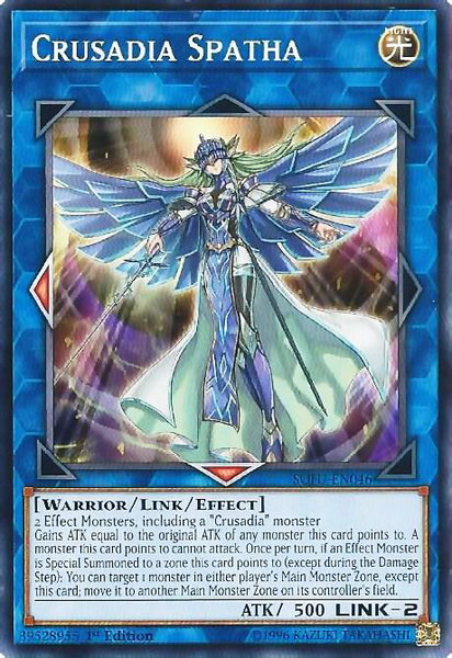 Crusadia Spatha - Soul Fusion YuGiOh trading card