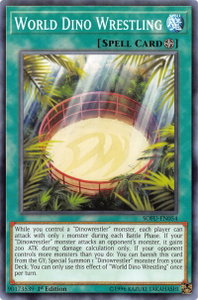World Dino Wrestling - Soul Fusion (SOFU) #SOFU-EN054 - Common / Short Print YuGiOh Trading Card