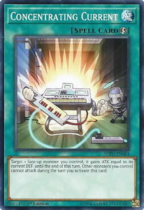 Concentrating Current - Soul Fusion (SOFU) #SOFU-EN064 - Common / Short Print YuGiOh Trading Card