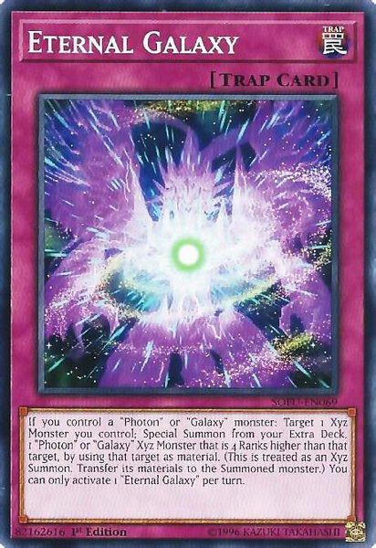 Eternal Galaxy trading card from Soul Fusion Eternal Galaxy - Soul Fusion YuGiOh trading card