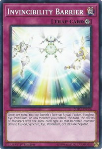 Invincibility Barrier - Soul Fusion (SOFU) #SOFU-EN076 - Common / Short Print YuGiOh Trading Card