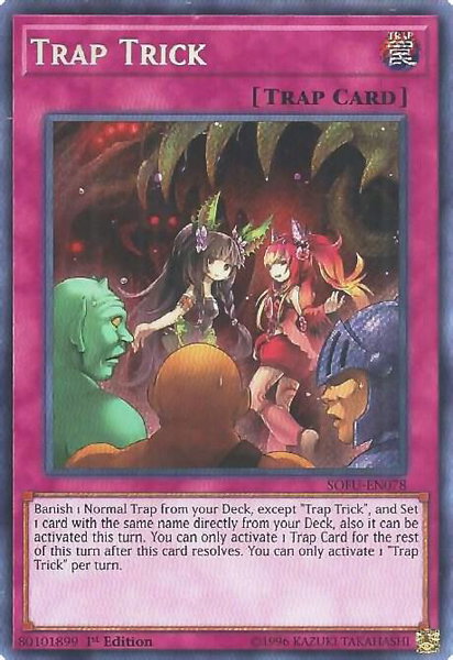 Trap Trick - Soul Fusion YuGiOh trading card