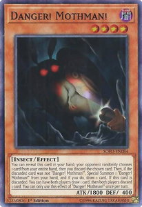 Danger! Mothman! - Soul Fusion (SOFU) #SOFU-EN084 - Super Rare YuGiOh Trading Card