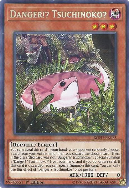 Danger!? Tsuchinoko? - Soul Fusion YuGiOh trading card