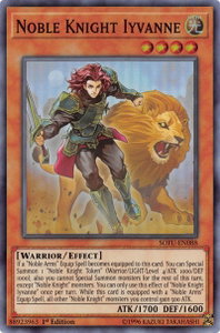 Noble Knight Iyvanne - Soul Fusion (SOFU) #SOFU-EN088 - Super Rare YuGiOh Trading Card