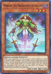 Morgan, the Enchantress of Avalon - Soul Fusion (SOFU) #SOFU-EN089 - Ultra Rare YuGiOh Trading Card