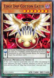 Edge Imp Cotton Eater - Soul Fusion (SOFU) #SOFU-EN093 - Common / Short Print YuGiOh Trading Card