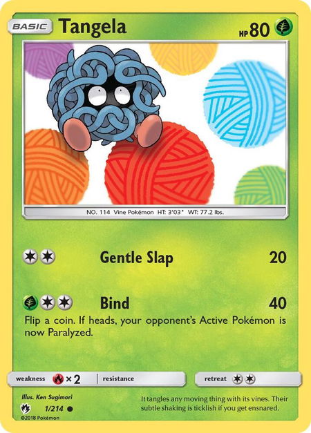 Tangela - SM - Lost Thunder Pokémon trading card