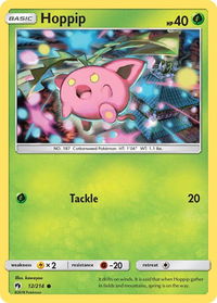 Hoppip (12) - SM - Lost Thunder (SM8) #12/214 - Common Pokémon Trading Card