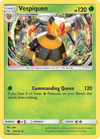 Vespiquen - SM - Lost Thunder (SM8) #32/214 - Uncommon Pokémon Trading Card