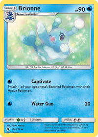 Brionne - SM - Lost Thunder (SM8) #66/214 - Uncommon Pokémon Trading Card