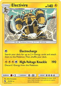 Electivire - SM - Lost Thunder (SM8) #72/214 - Rare Pokémon Trading Card