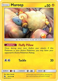 Mareep (75) - SM - Lost Thunder (SM8) #75/214 - Common Pokémon Trading Card