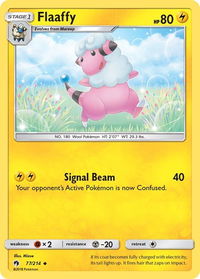 Flaaffy - SM - Lost Thunder (SM8) #77/214 - Uncommon Pokémon Trading Card