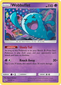 Wobbuffet - SM - Lost Thunder (SM8) #93/214 - Rare Pokémon Trading Card