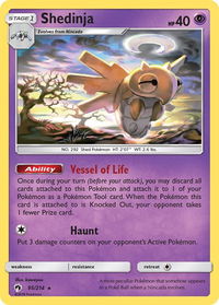 Shedinja - SM - Lost Thunder (SM8) #95/214 - Rare Pokémon Trading Card