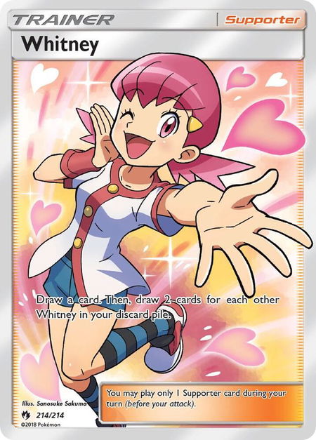 Whitney (Full Art) - SM - Lost Thunder Pokémon trading card