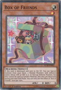Box of Friends - Advent Calendar 2018 (AC18) #AC18-EN002 - Super Rare YuGiOh Trading Card