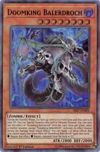 Doomking Balerdroch - Structure Deck: Zombie Horde (SR07) #SR07-EN001 - Ultra Rare YuGiOh Trading Card