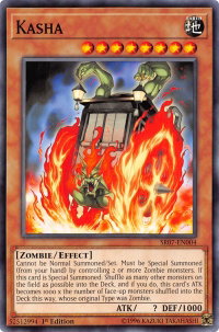 Kasha - Structure Deck: Zombie Horde (SR07) #SR07-EN004 - Common / Short Print YuGiOh Trading Card