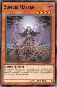 Zombie Master - Structure Deck: Zombie Horde (SR07) #SR07-EN010 - Common / Short Print YuGiOh Trading Card