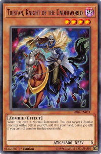 Tristan, Knight of the Underworld - Structure Deck: Zombie Horde (SR07) #SR07-EN011 - Common / Short Print YuGiOh Trading Card