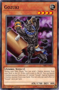 Gozuki - Structure Deck: Zombie Horde (SR07) #SR07-EN013 - Common / Short Print YuGiOh Trading Card