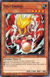Shutendoji - Structure Deck: Zombie Horde (SR07) #SR07-EN014 - Common / Short Print YuGiOh Trading Card