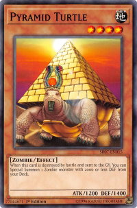 Pyramid Turtle - Structure Deck: Zombie Horde (SR07) #SR07-EN015 - Common / Short Print YuGiOh Trading Card