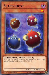 Scapeghost - Structure Deck: Zombie Horde (SR07) #SR07-EN022 - Common / Short Print YuGiOh Trading Card