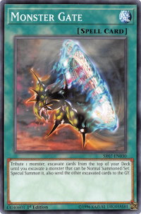 Monster Gate - Structure Deck: Zombie Horde (SR07) #SR07-EN030 - Common / Short Print YuGiOh Trading Card