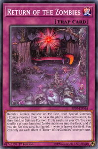 Return of the Zombies - Structure Deck: Zombie Horde (SR07) #SR07-EN034 - Common / Short Print YuGiOh Trading Card