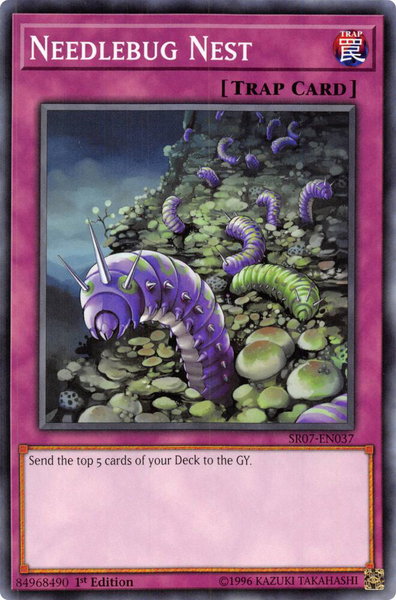 Needlebug Nest trading card from Structure Deck: Zombie Horde Needlebug Nest - Structure Deck: Zombie Horde YuGiOh trading card