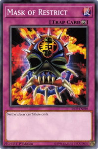 Mask of Restrict - Structure Deck: Zombie Horde (SR07) #SR07-EN040 - Common / Short Print YuGiOh Trading Card