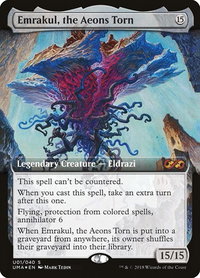 Emrakul, the Aeons Torn - Ultimate Masters: Box Toppers (UMA:BT) #U1 - Special Magic: The Gathering Trading Card