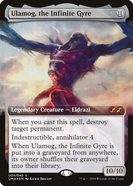 Ulamog, the Infinite Gyre - Ultimate Masters: Box Toppers Magic: The Gathering trading card