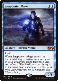 Snapcaster Mage - Ultimate Masters (UMA) #71 - Mythic Magic: The Gathering Trading Card